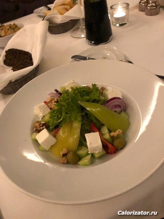 греческий салат ужин 21 августа