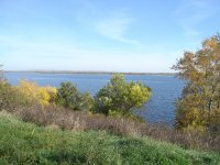Волга осенью