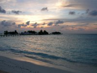 Мальдивы. Закат