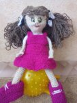 Катя, кукла - сплюшка амигуруми