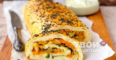 картофельный рулет с морковью,луком  и капустой.jpg