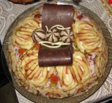 Торт Купол сверху