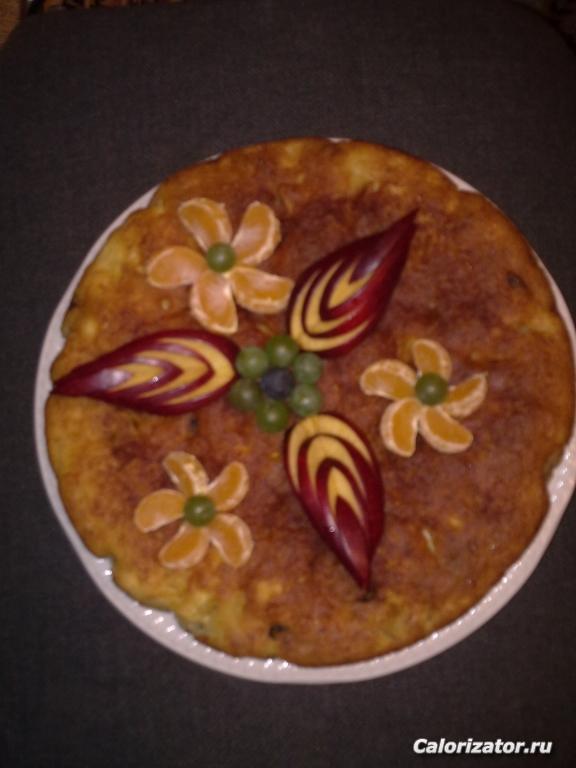 Шарлотка яблочная