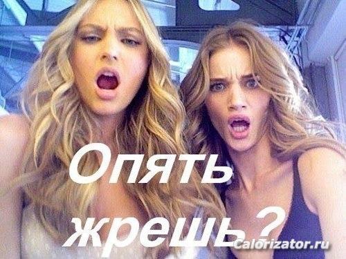 Опять жрешь???