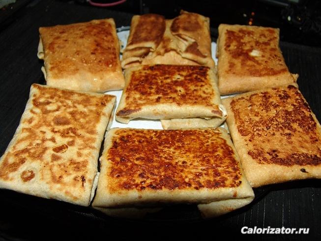 блинчики с творогом