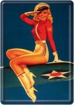 Металическая открытка