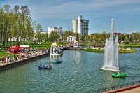 Беларусь,Молодечно,городской парк