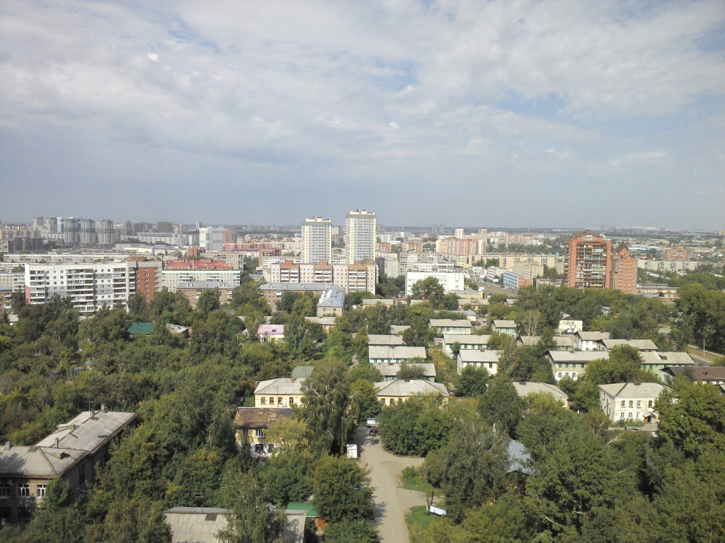 Новосибирск из моего окна