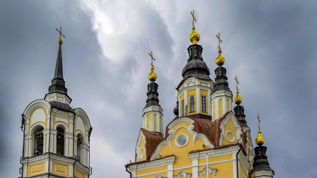 Томск. Воскресенская церковь