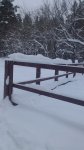 выпал снег