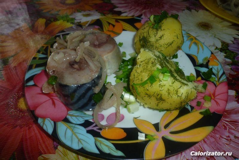 скумбрия маринованная