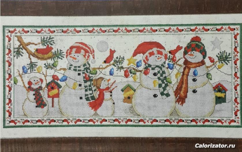 НГ процесс снеговики,то,что должно получится