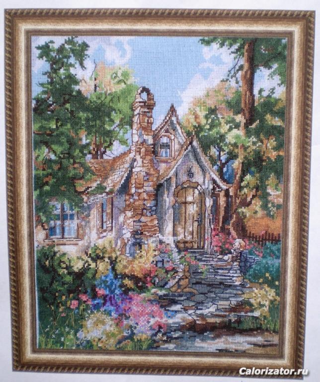 Marty Bell “Hansel’s Cottage” вышивка крестом