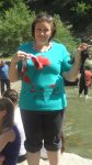 14 июня 2013 вес 96 кг, горный водопад в с.Хучни