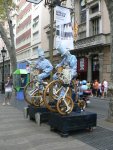 Барселона. Испания. Улица Рамбла.