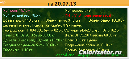 Информер от 20.07.13