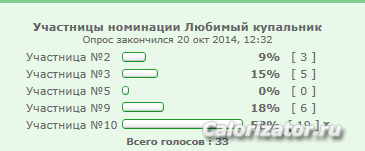 Итоги голосования2