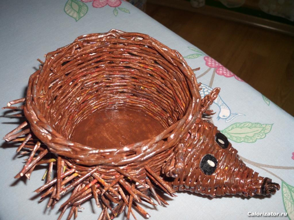 Плетение из газет и журналов