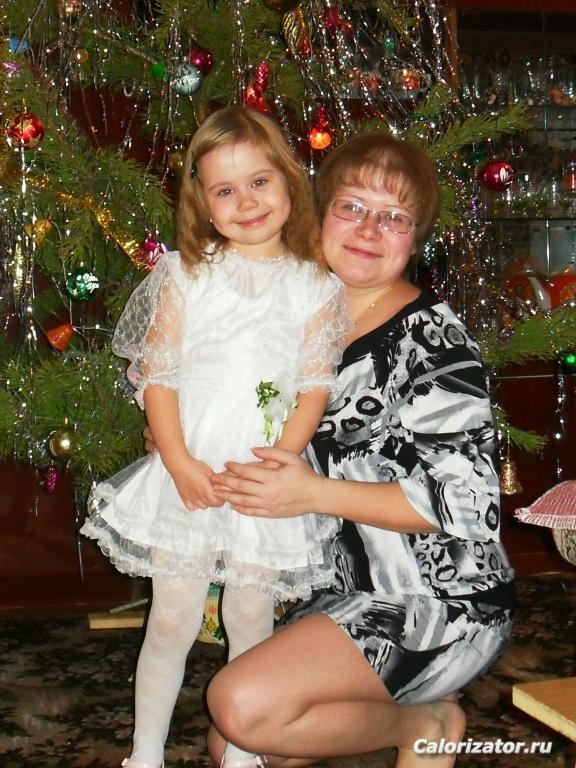 Новый год 2011 с дочуркой