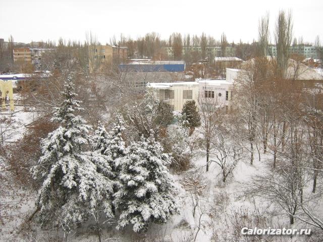 Выпал снег 30 ноября