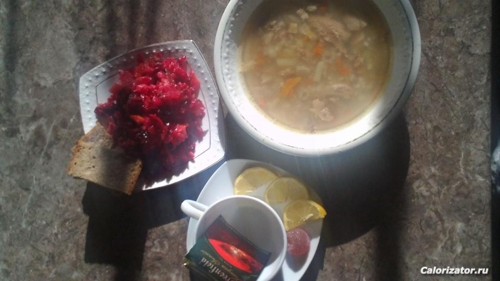 самый обычный обед