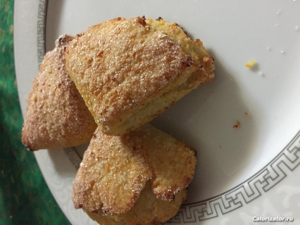 Творожное печенье