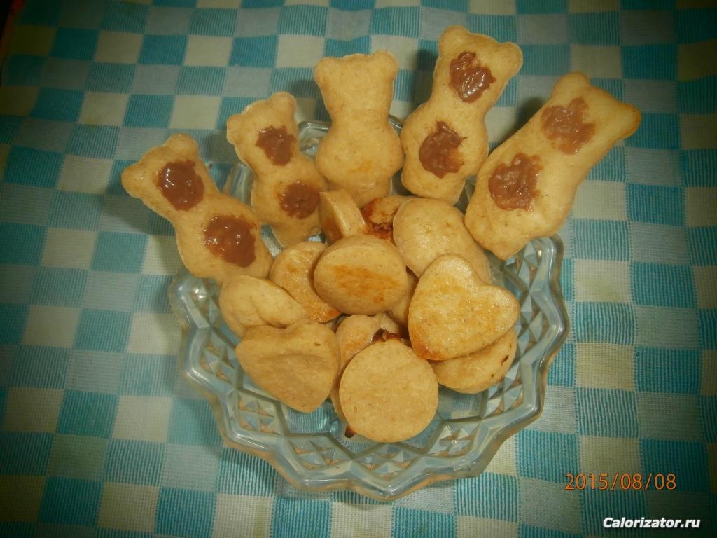 Печеньки овсяно-банановые