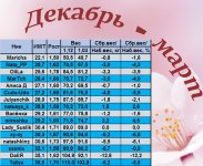 Декабрь-март