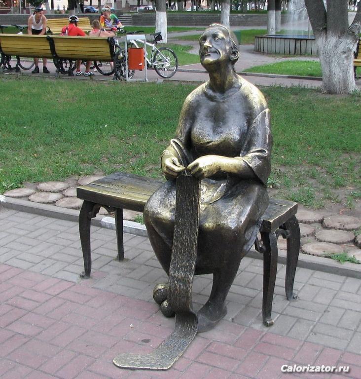 памятник бабушка