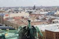 Смотровая площадка  с Исаакиевского собора