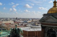 Смотровая площадка  с Исаакиевского собора