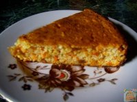 Морковный творожник