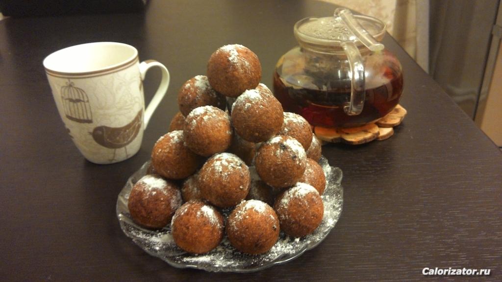 Творожные пончики