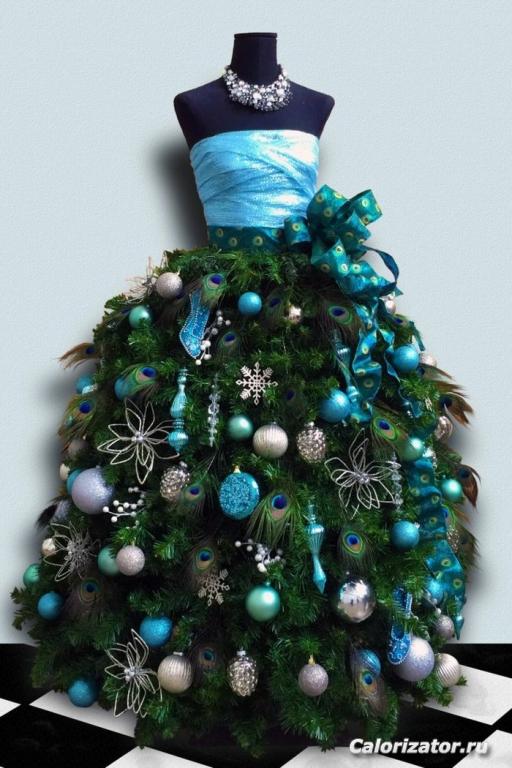 Bastelideen-für-Weihnachten-Weihnachtsbaum-basteln-Schneiderpuppe