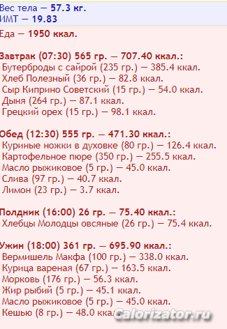 Еда 3.11.18