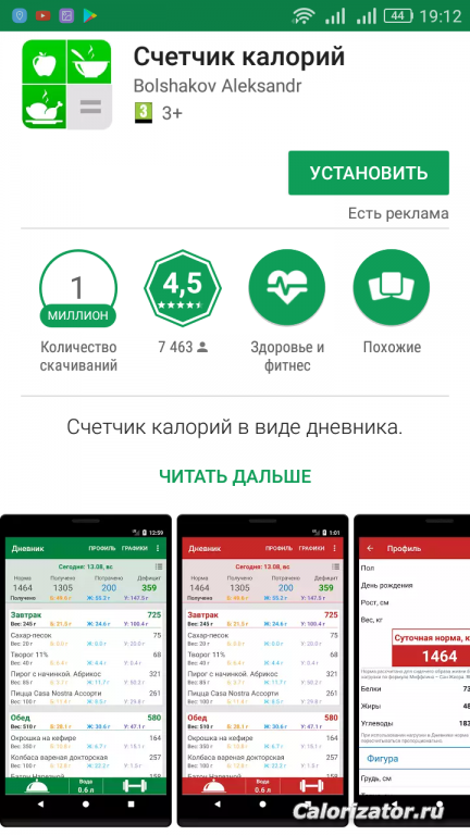 Счетчик бжук которым я пользовалась