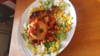 Кускус с курочкой и овощами