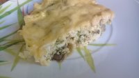 Запеканка из куриной грудки и брокколи с сыром