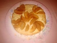 Творожная запеканка с яблоками
