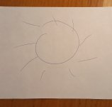 Рисунок с закрытыми глазами