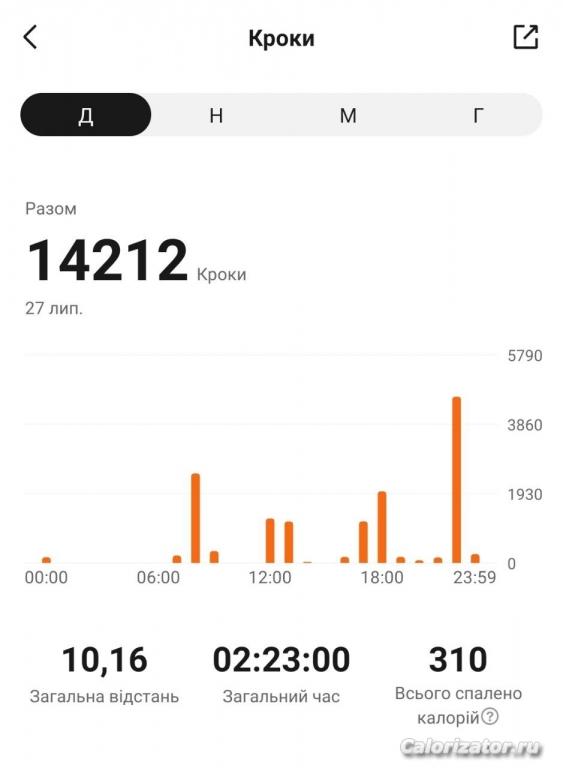 Шаги 27.07.22 Среда