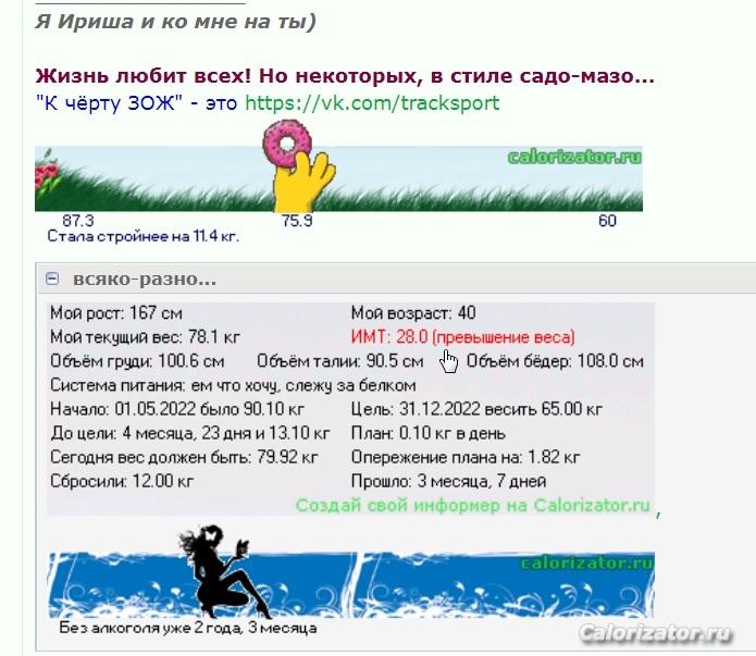 превышение веса