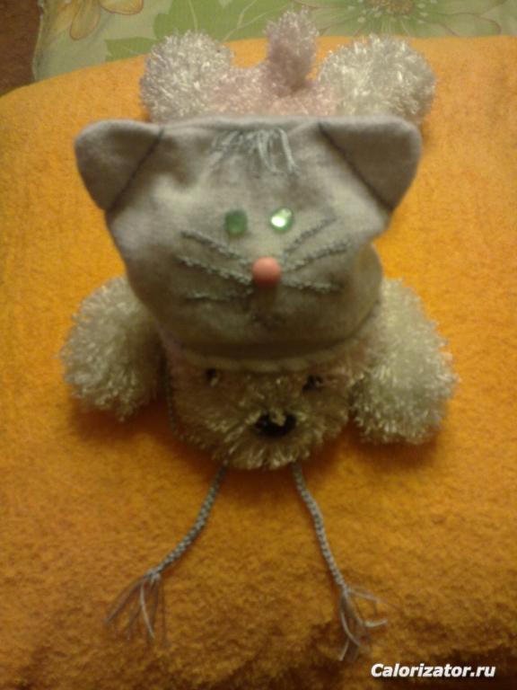 Шапочка "Котенок" 1