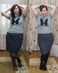 Сравнение лето-зима 2 и юбка   на  8 см  ушила