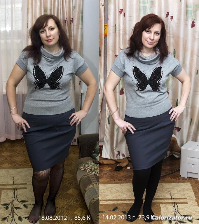 Сравнение лето-зима