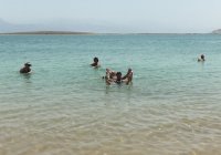 На Мертвом море с друзьями 2014