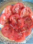 Карпаччо из томатов 7 день обед