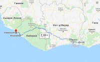 карта 29 нед Кот-дИвуар Либерия