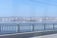 Вид на Саратов с моста