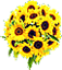 Букет желтых цветов (2)